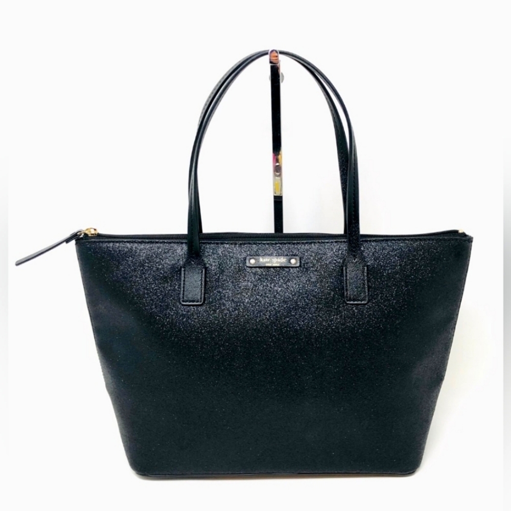 Kate Spade Glitter Designer Haven Lane Tote Bag Purse Handag